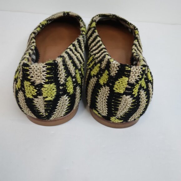 M Missoni Multicolor Knit Slip On Flats Size 37 - Picture 5 of 14